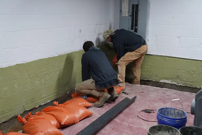 USS Tennessee – Matt Watts Interior Drain Waterproofing