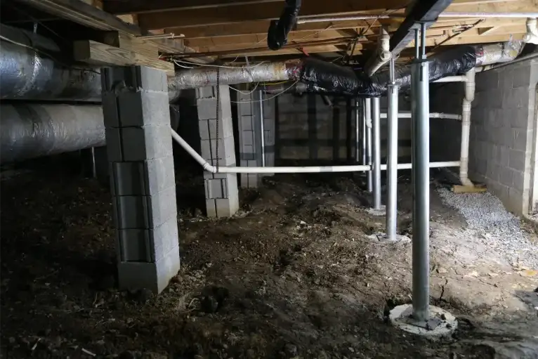 Floor Support – USS Foundation Repair Tennessee