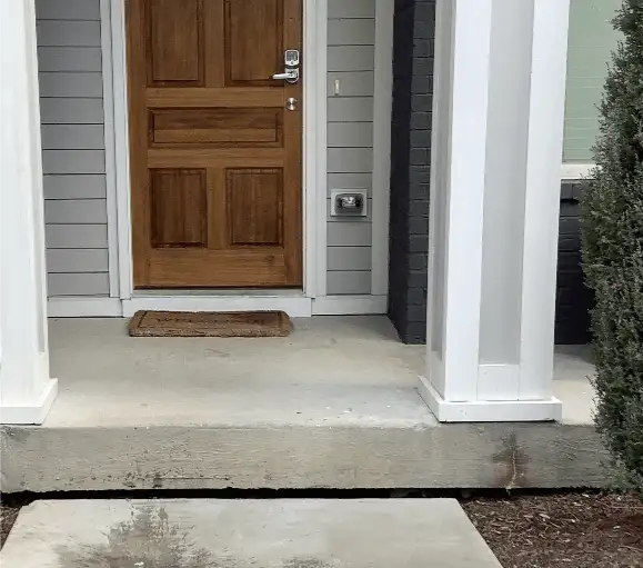 Poly Separating Sidewalk  – USS Foundation Repair Tennessee