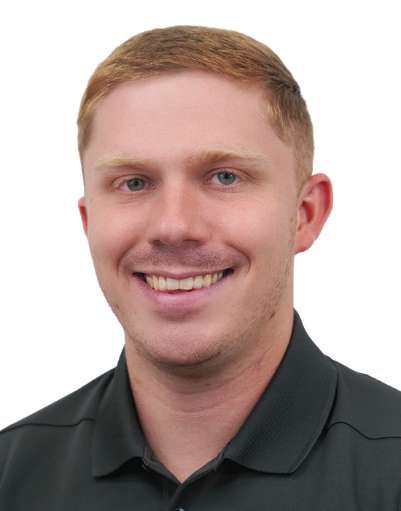 Professional headshot portrait of Nathan in business attire