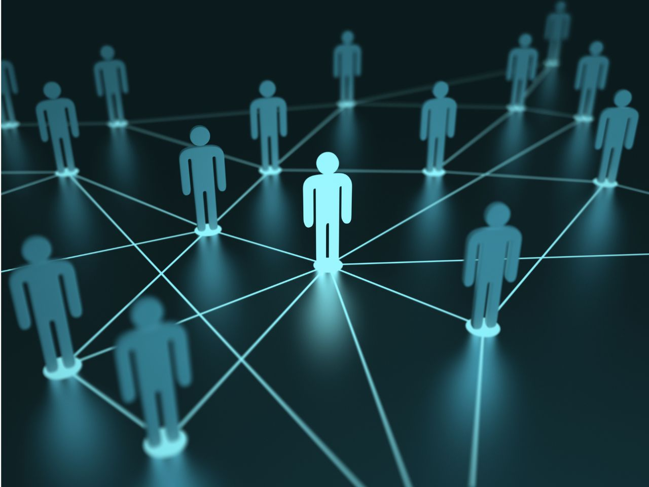 Network influence depends on indispensable people who hold critical connections.