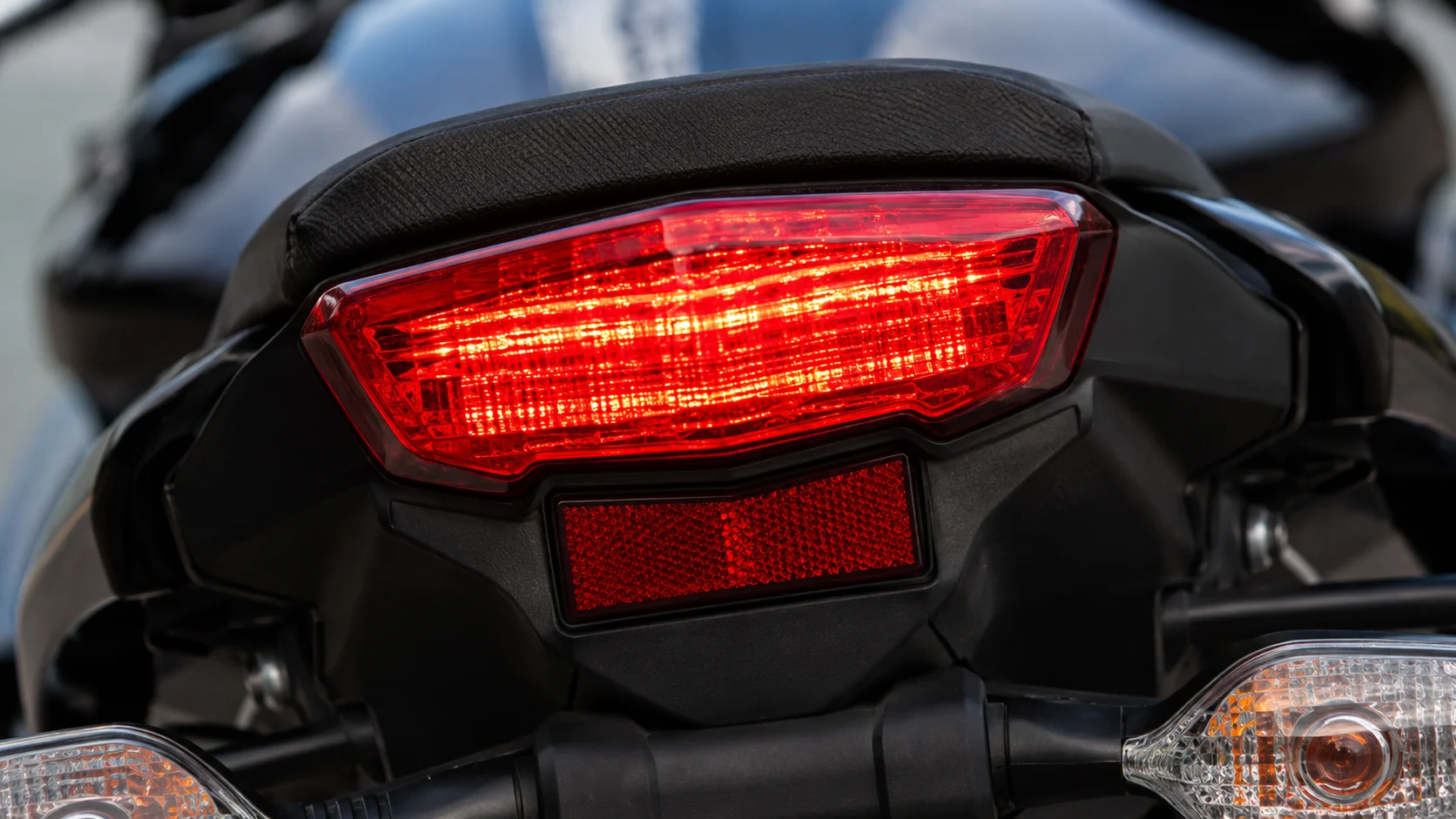 Motorcycle brake light, a common point of dispute in rear-end fault claims