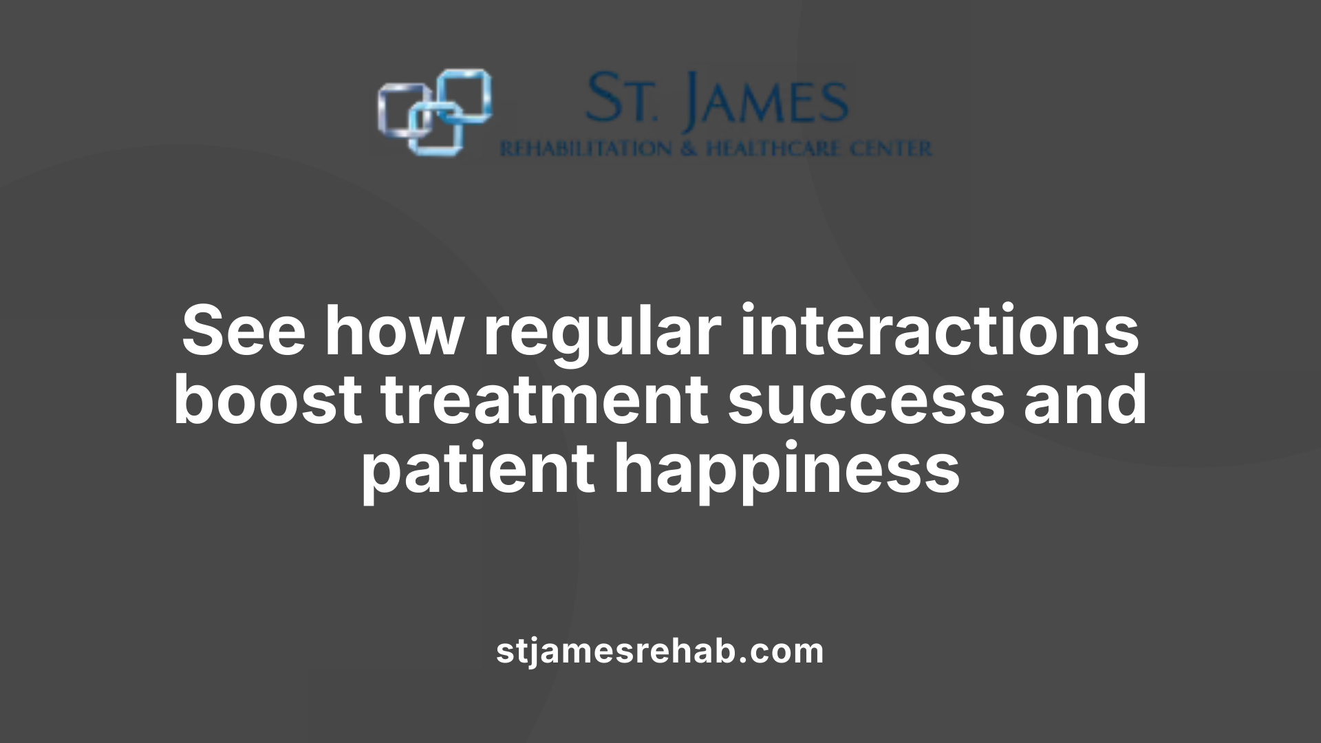 See how regular interactions boost treatment success and patient happiness