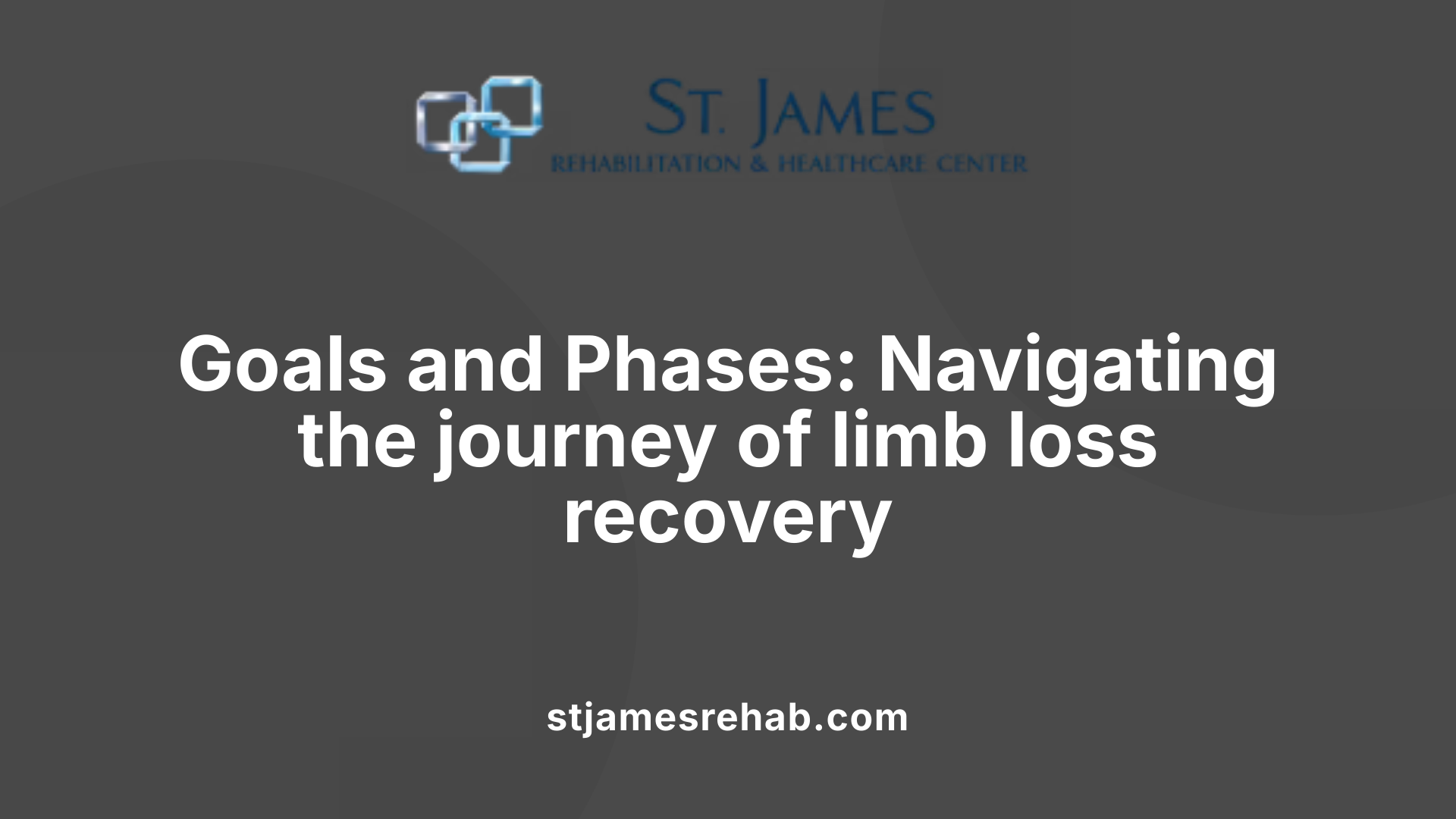 Goals and Phases: Navigating the journey of limb loss recovery