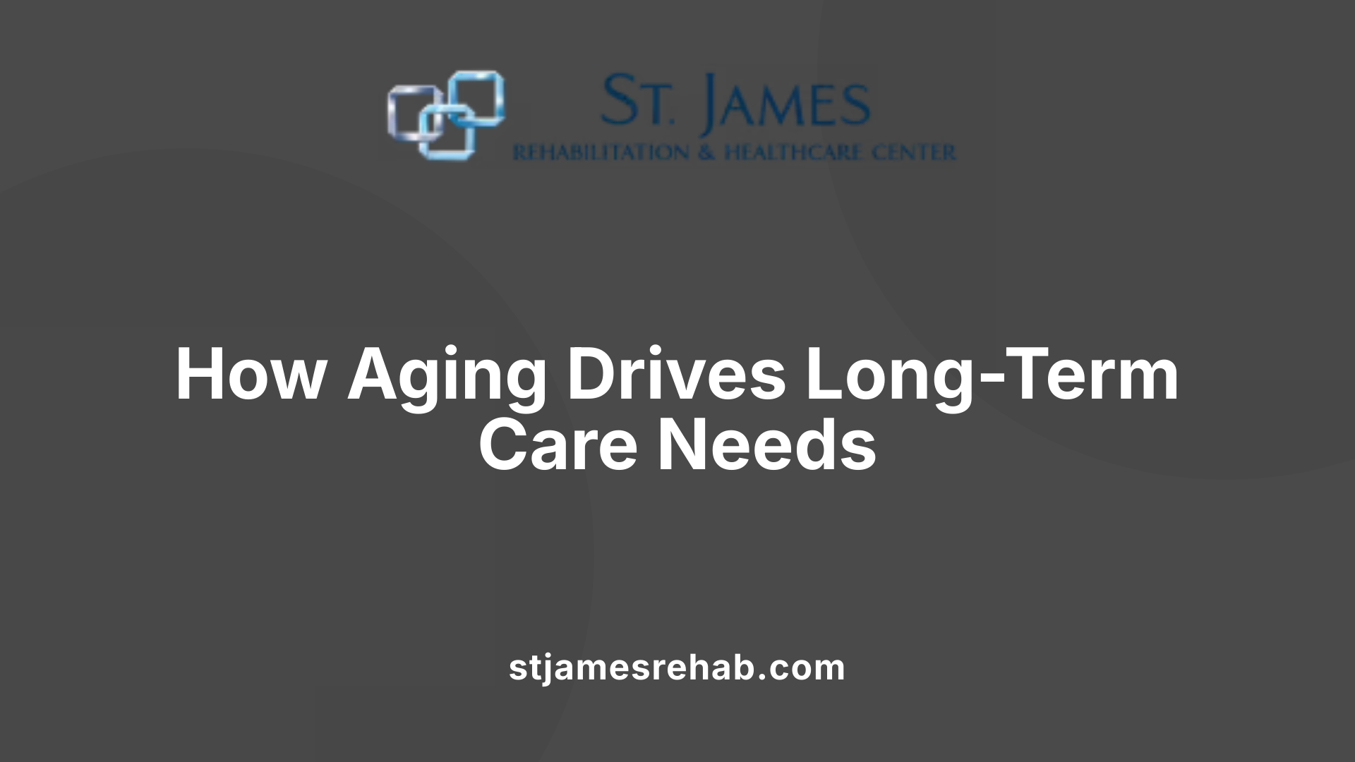 How Aging Drives Long-Term Care Needs