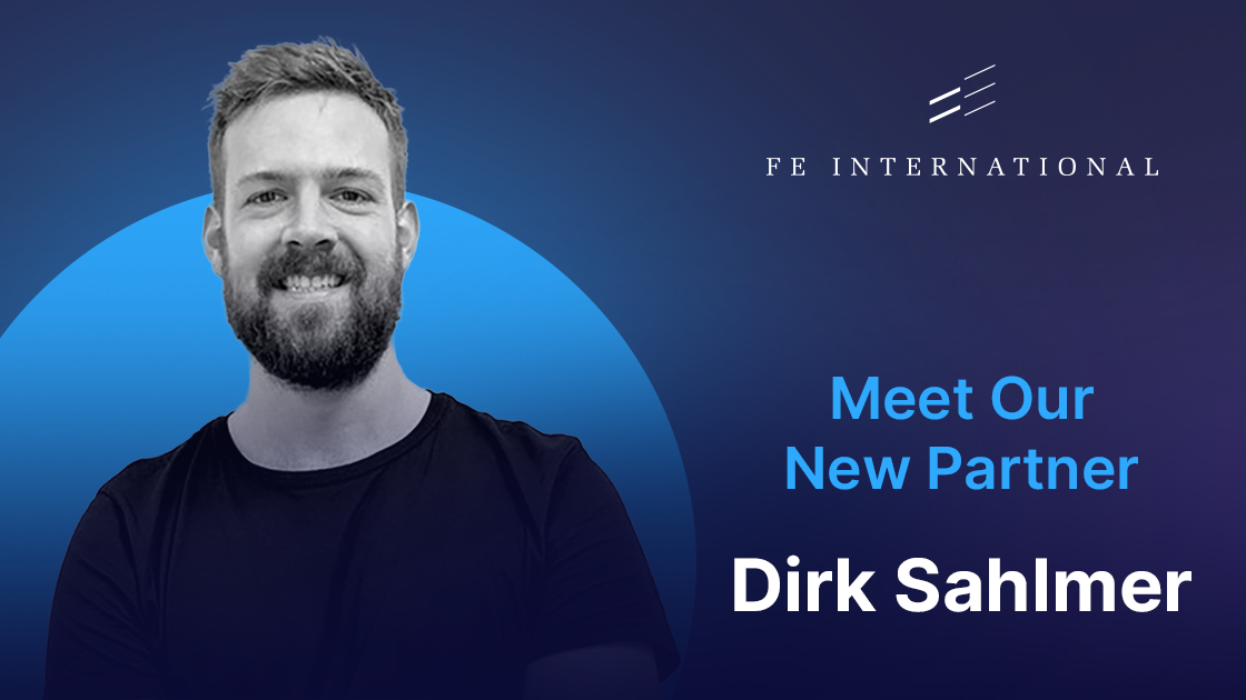 Dirk Sahlmer Joins FE International as Partner 