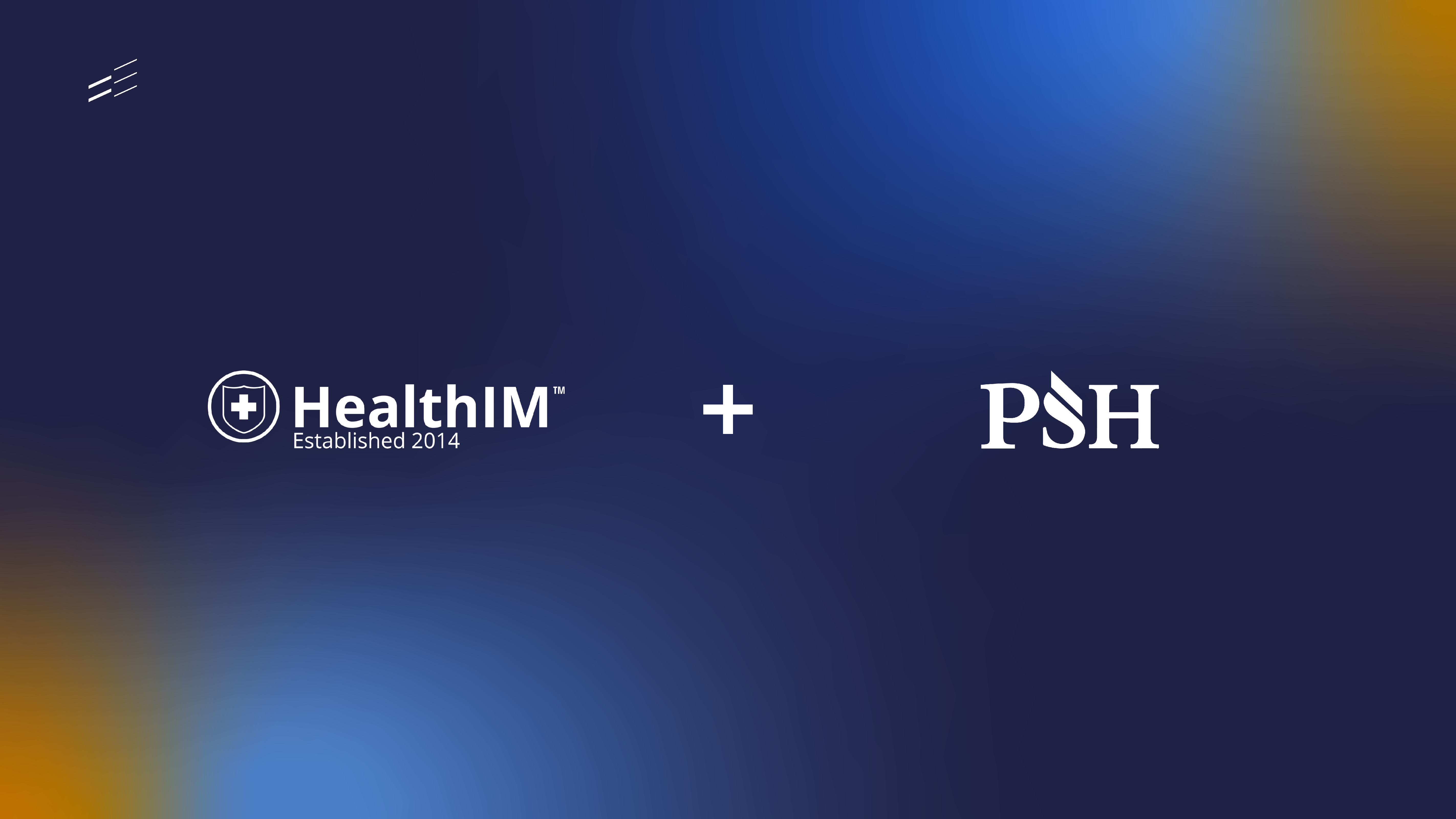HealthIM and Pender Software Holdings logos side by side, representing the acquisition announced by FE International.