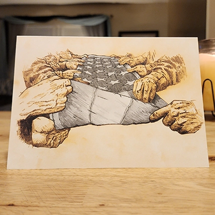 Inscription: I have fought the good fight, I have finished my course, I have kept the faith. ...the Apostle Paul ~ 2 Timothy 4:7 (Inscription selected by Reverend Dr. Larry Nail - US Army, 3 weeks before his passing.)