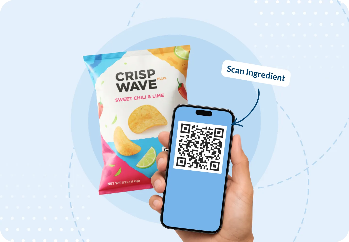 illustration of features card