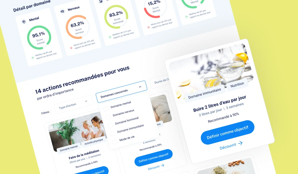 Optimisation UX pour NumaHealth : refonte de l'expérience utilisateur