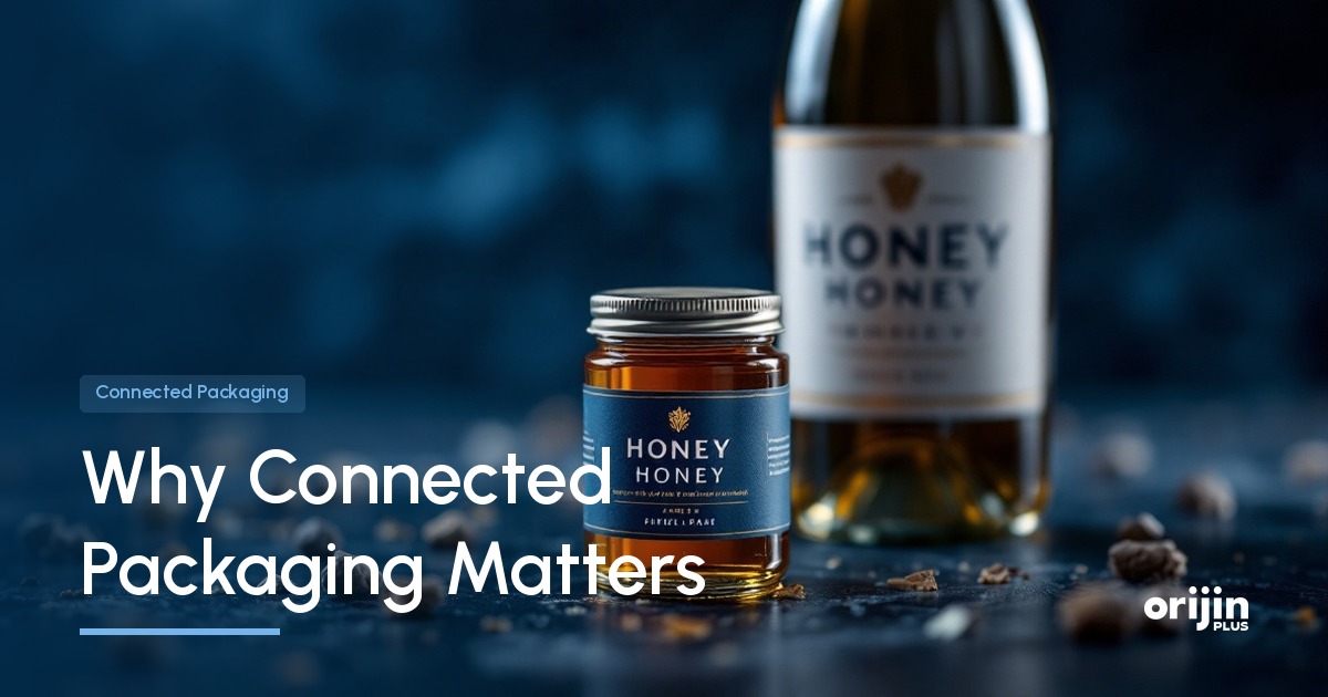 Connected packaging for food and beverage, Connected Packaging, Orijin Plus