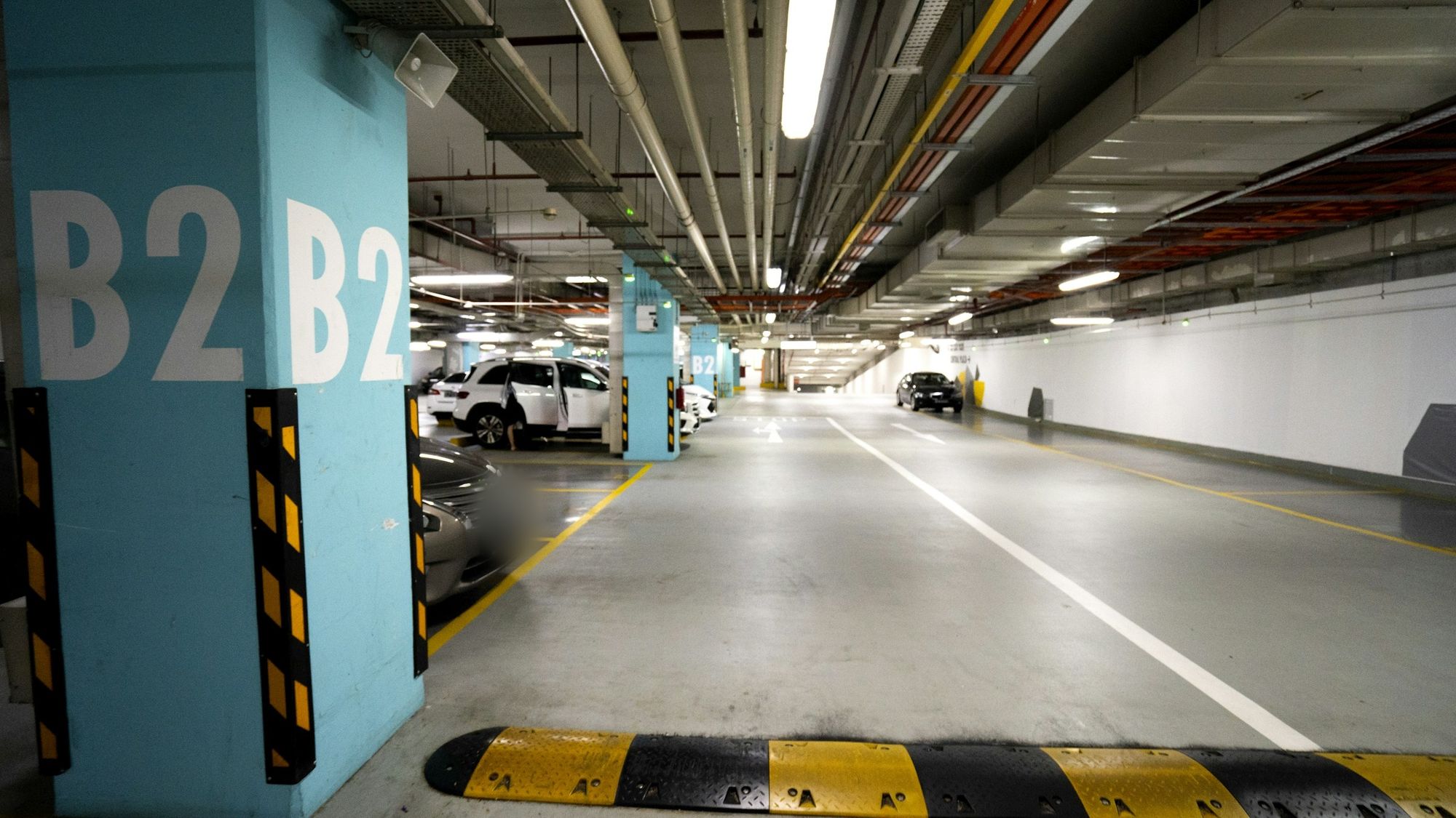 Underground strata car park ready for EV charging