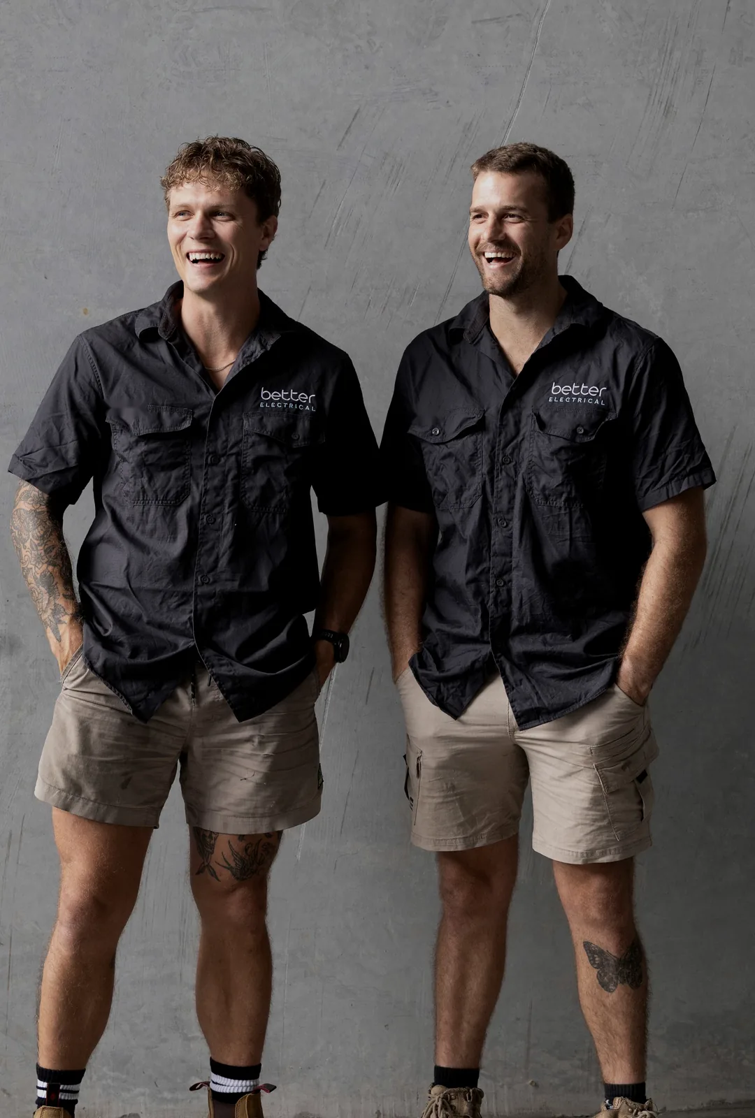 Andrew and Duncan, the directors of Better Electrical Co