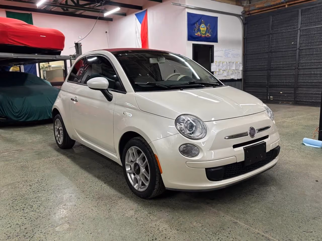 2012 FIAT 500 500C Pop Convertible 2D