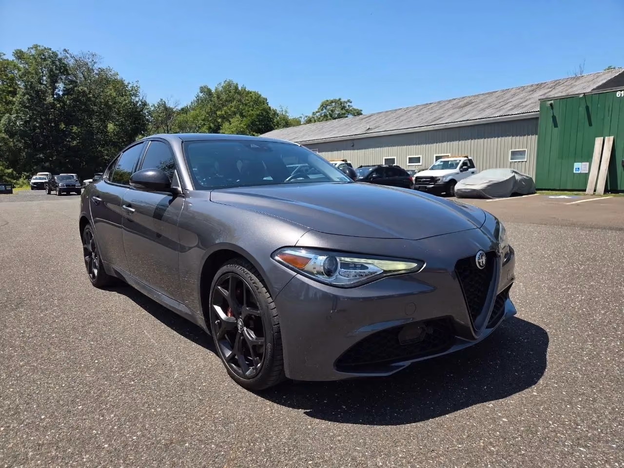 2021 Alfa Romeo Giulia TI AWD — photo 7 of 23