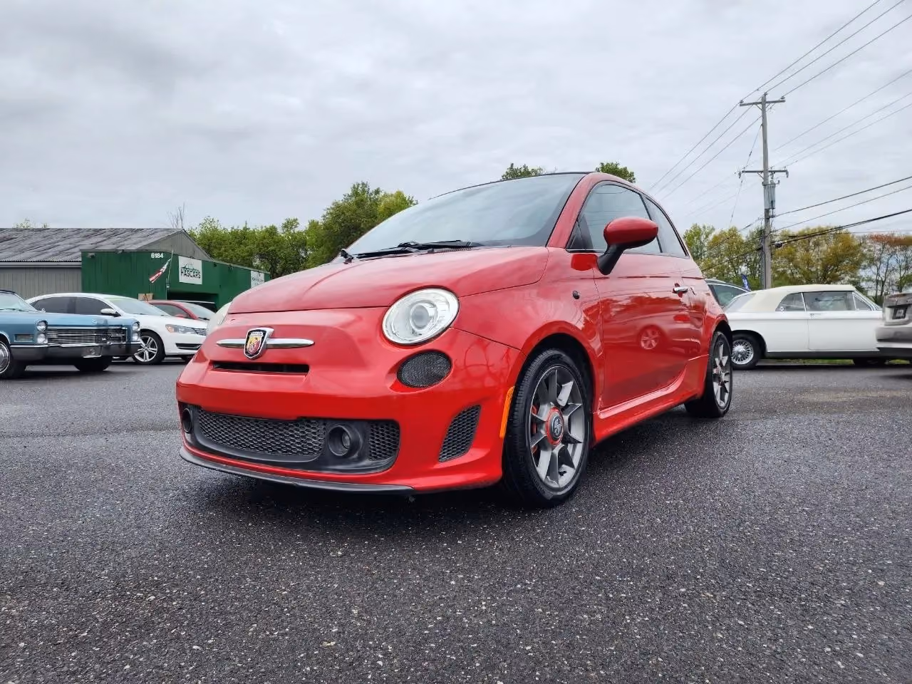 2013 FIAT 500 500c Abarth Cabrio Convertible 2D — photo 3 of 22