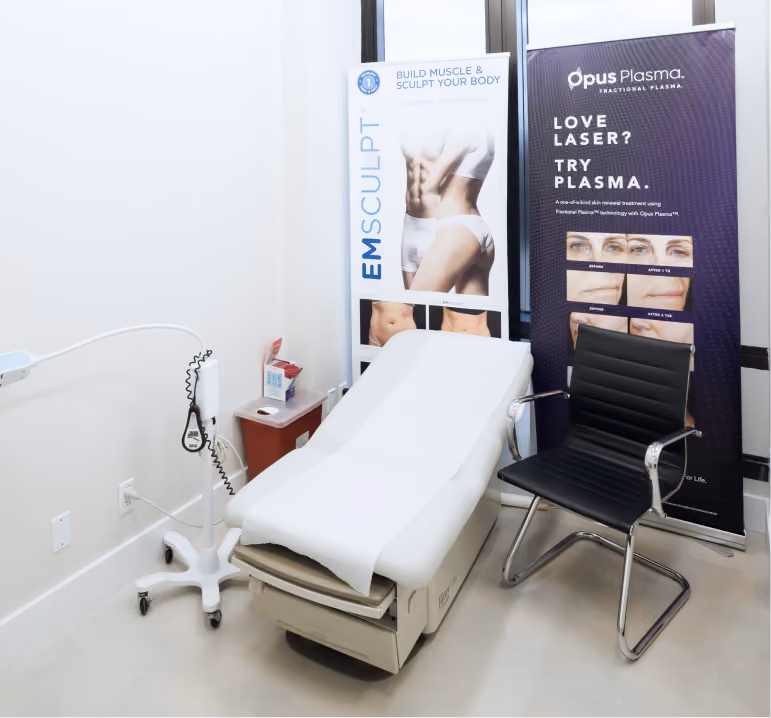 Procedure room at the Batash Medical center