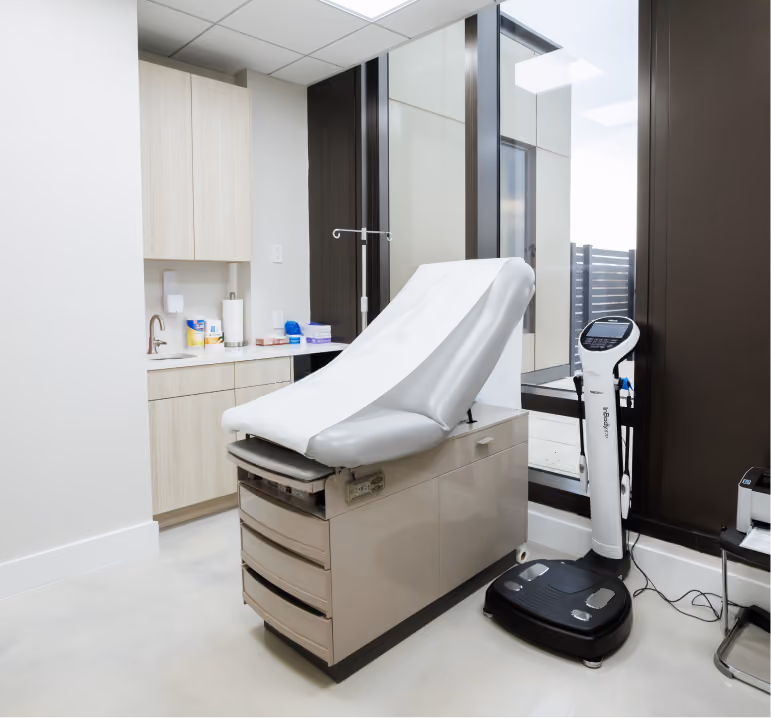Procedure room at the Batash Medical center