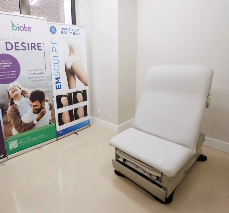 Procedure room at the Batash Medical center
