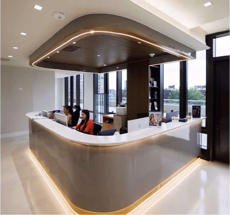 Procedure room at the Batash Medical center