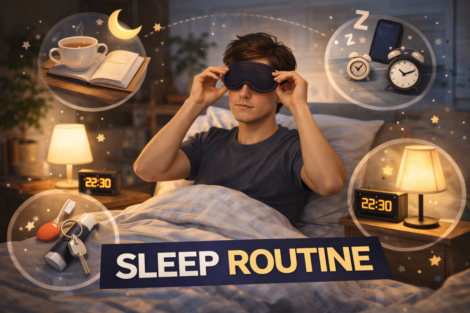 sleep routine image