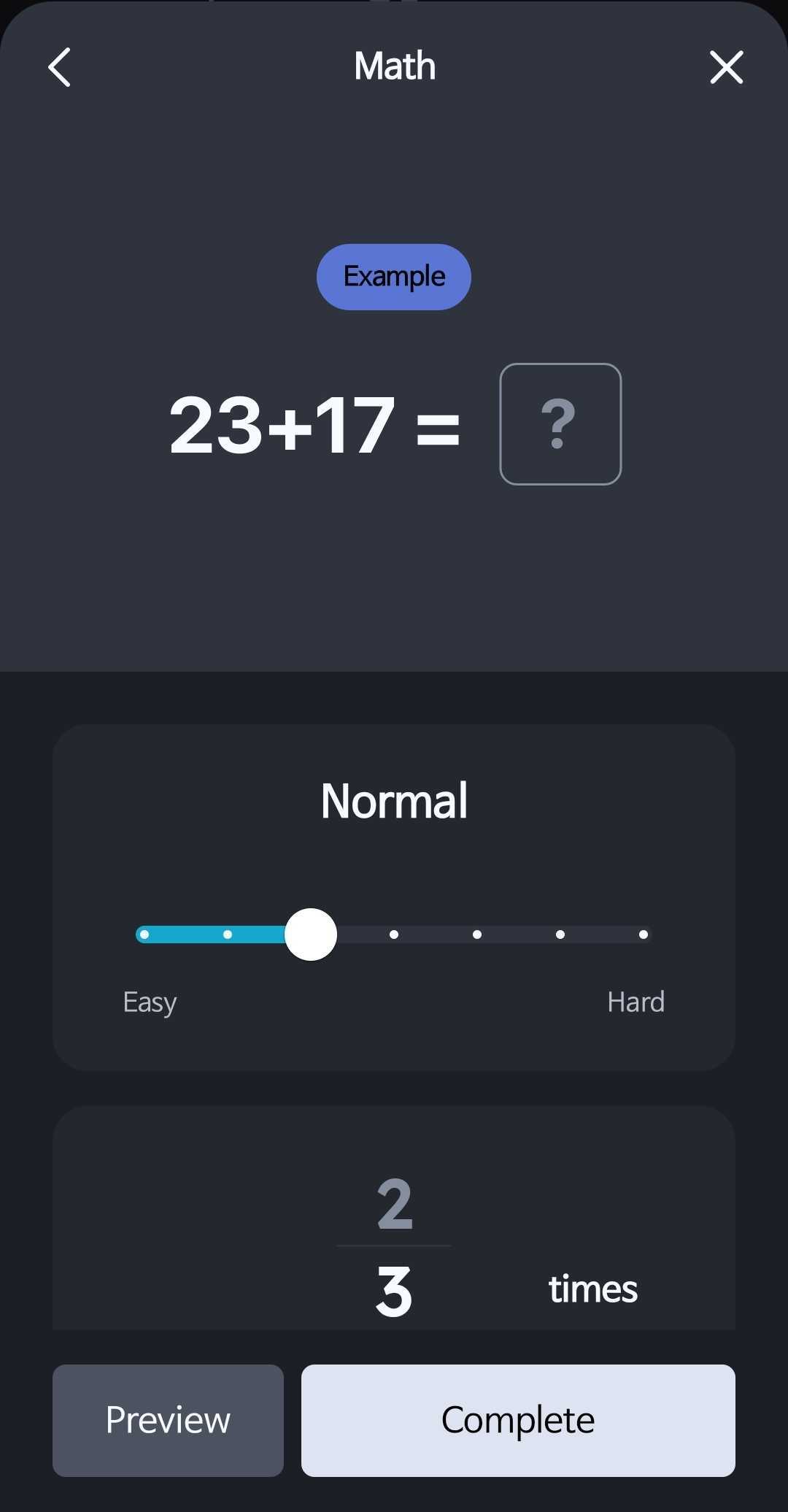Math Mission