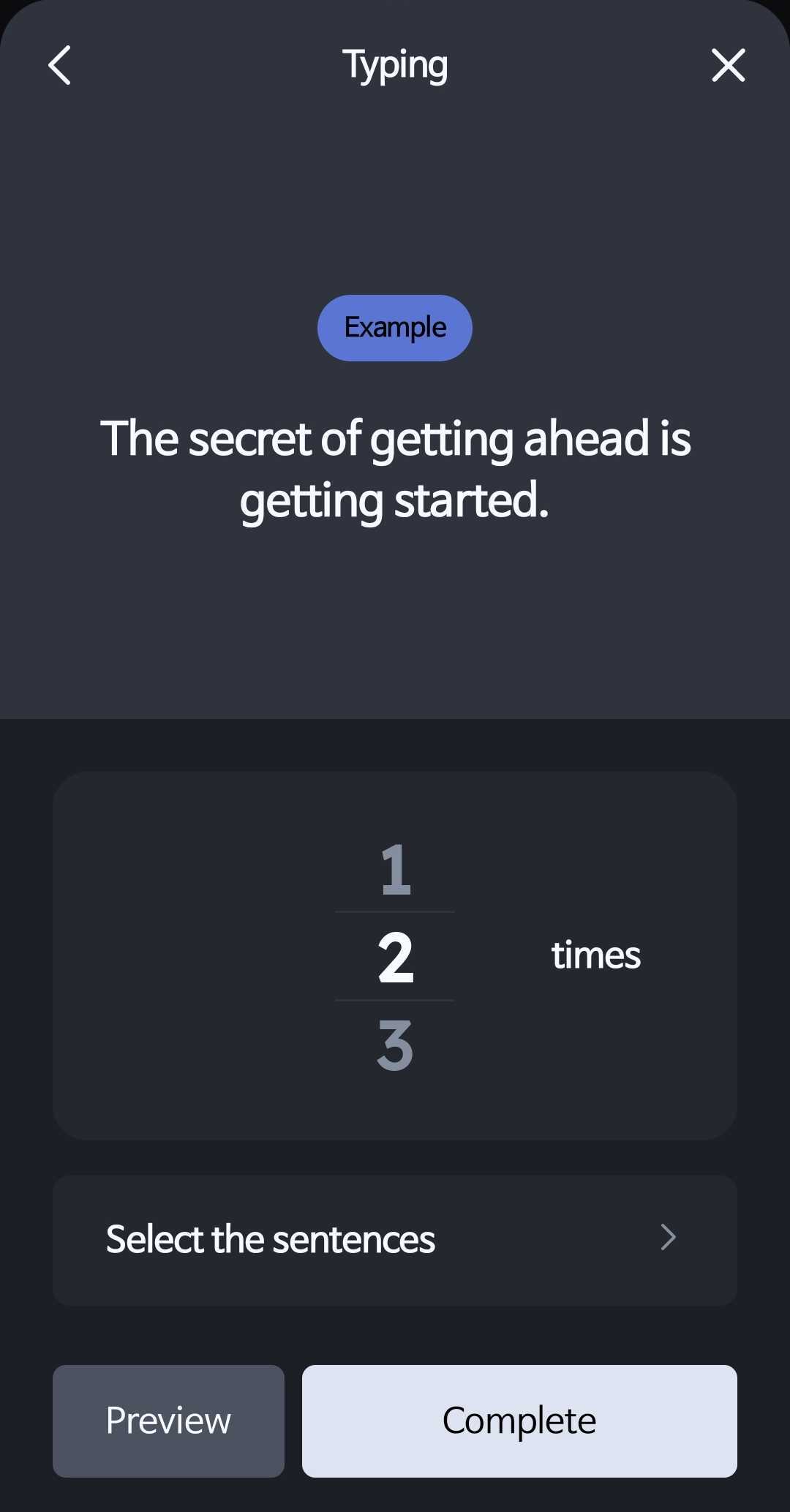 Typing Mission