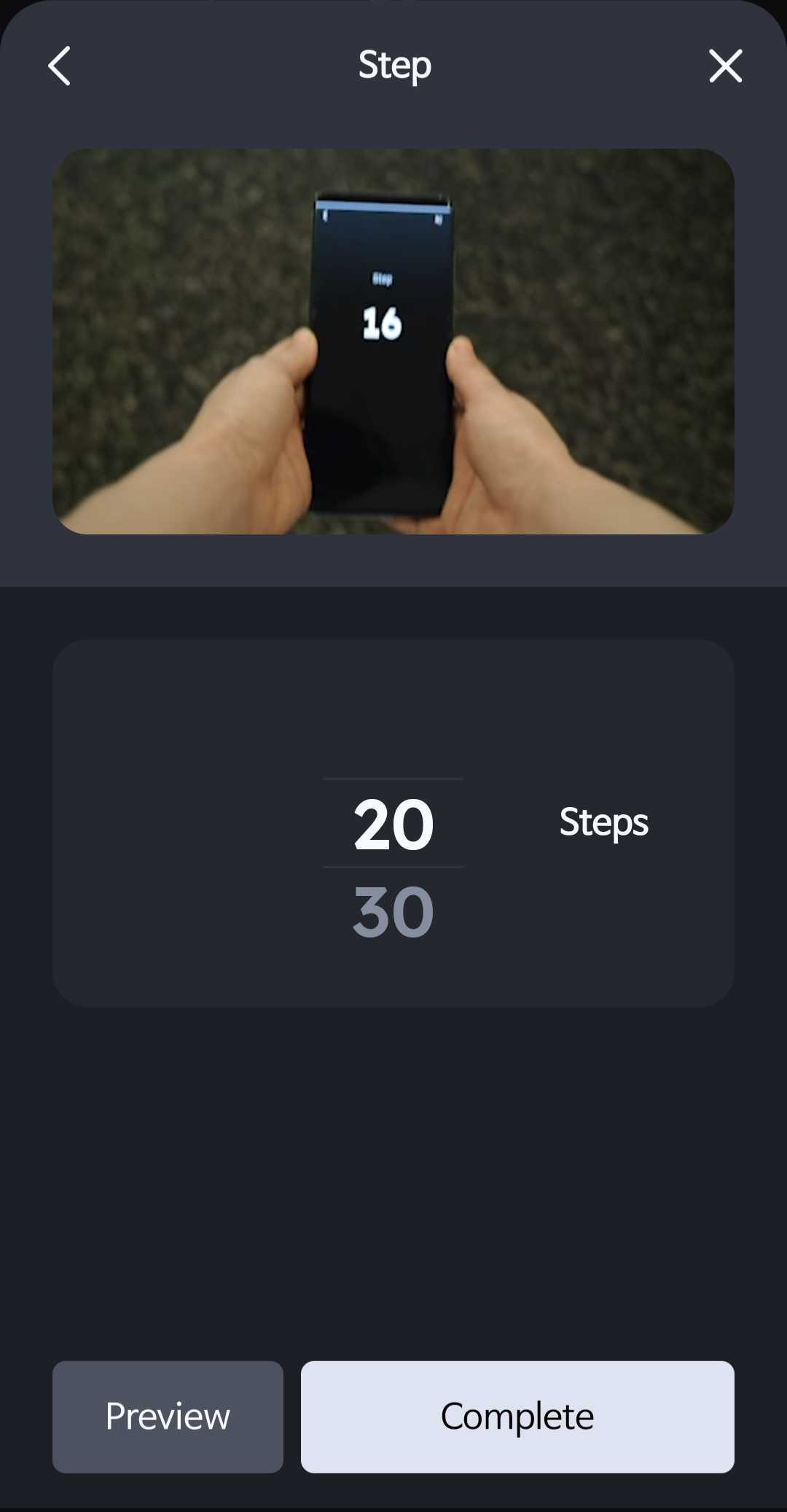 Walking mission