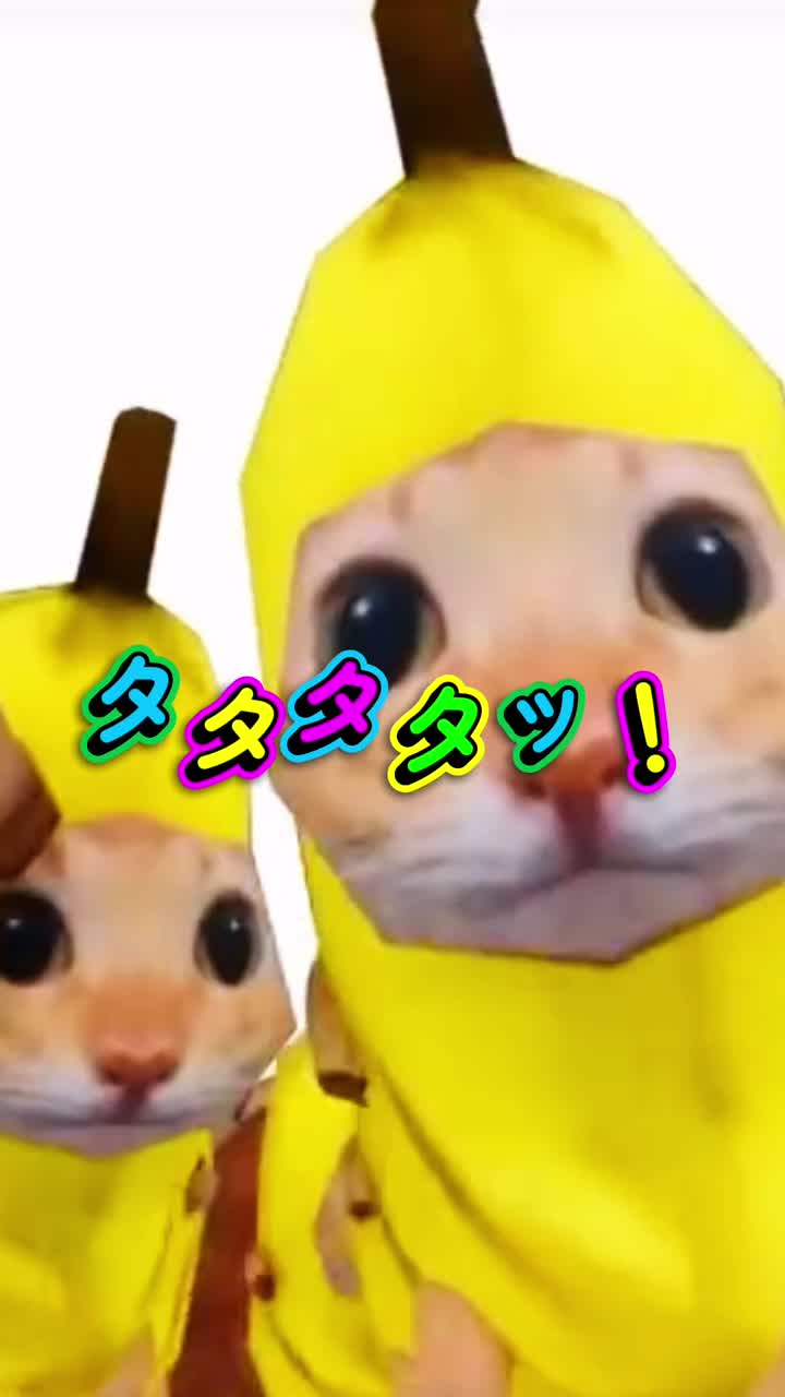 バナナ猫の突撃