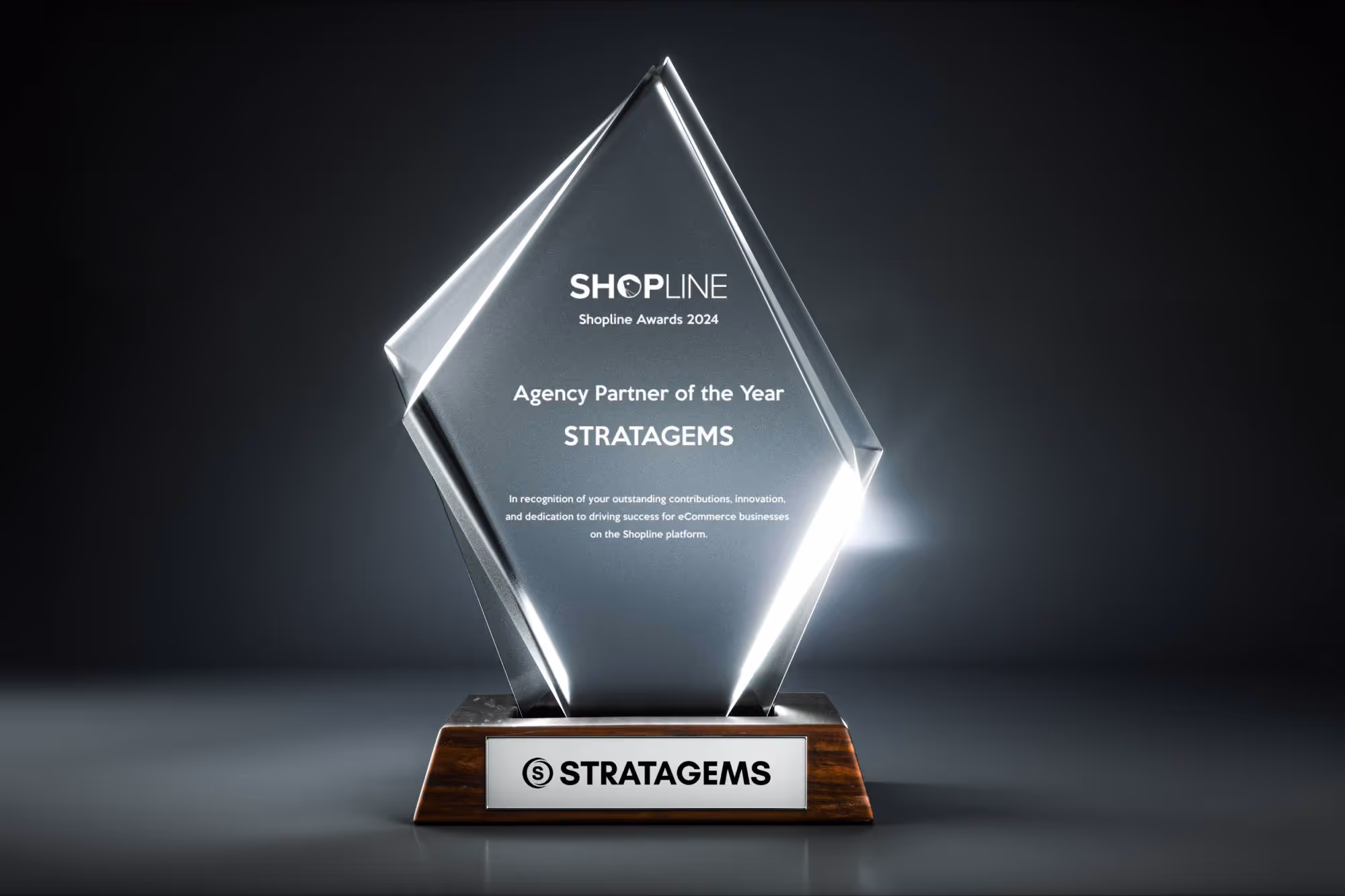 STRATAGEMS Wins SHOPLINE EMEA Partner of the Year 2024!