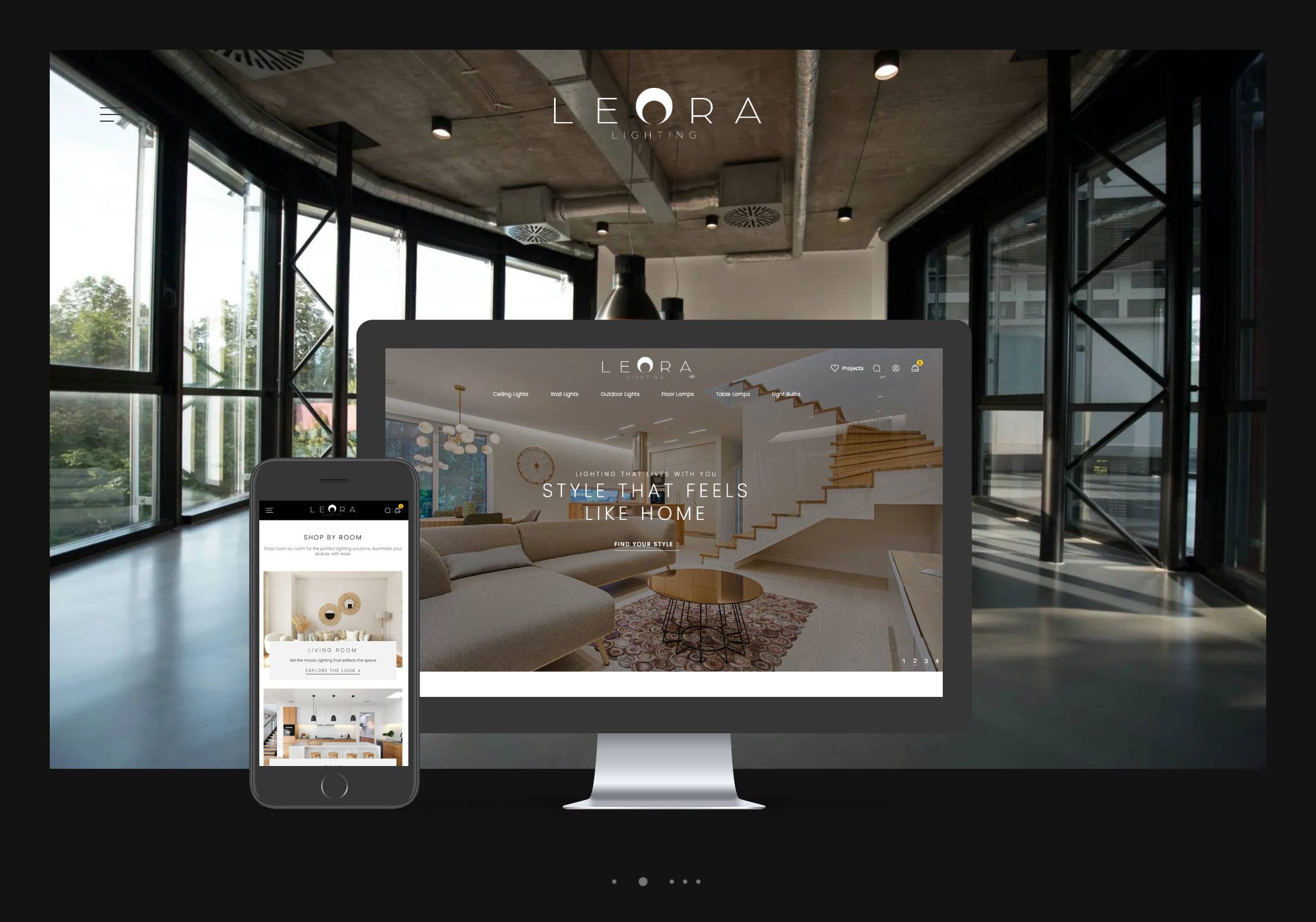 Leora Lighting is Live: A New Standard in Online Lighting Experiences