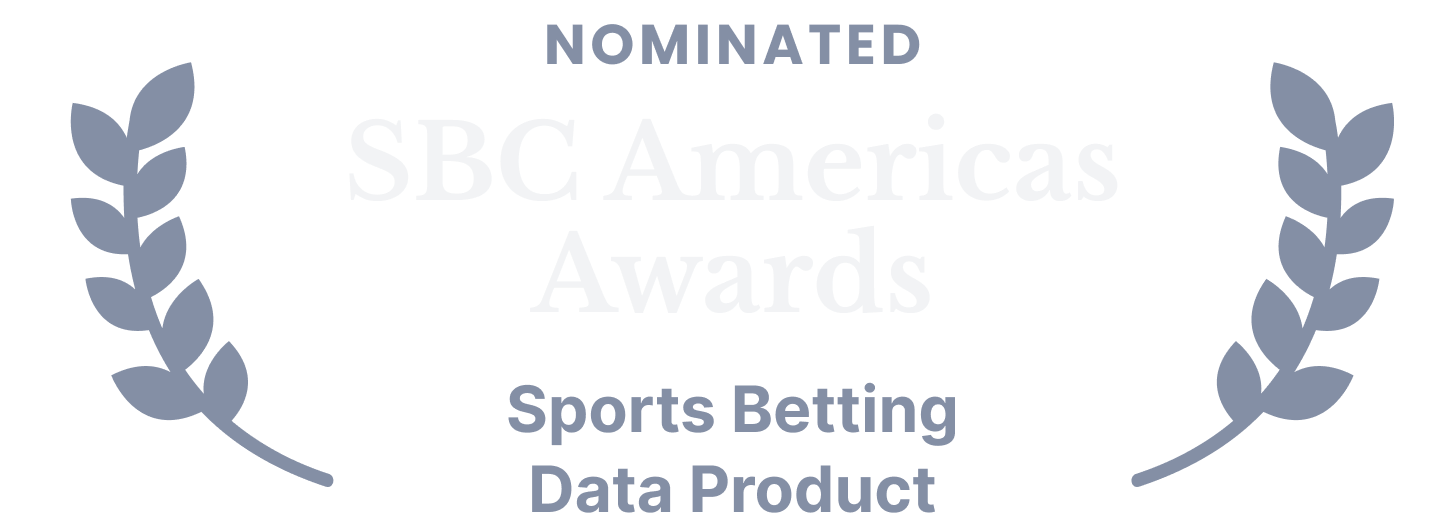 OpticOdds industry recognition badge