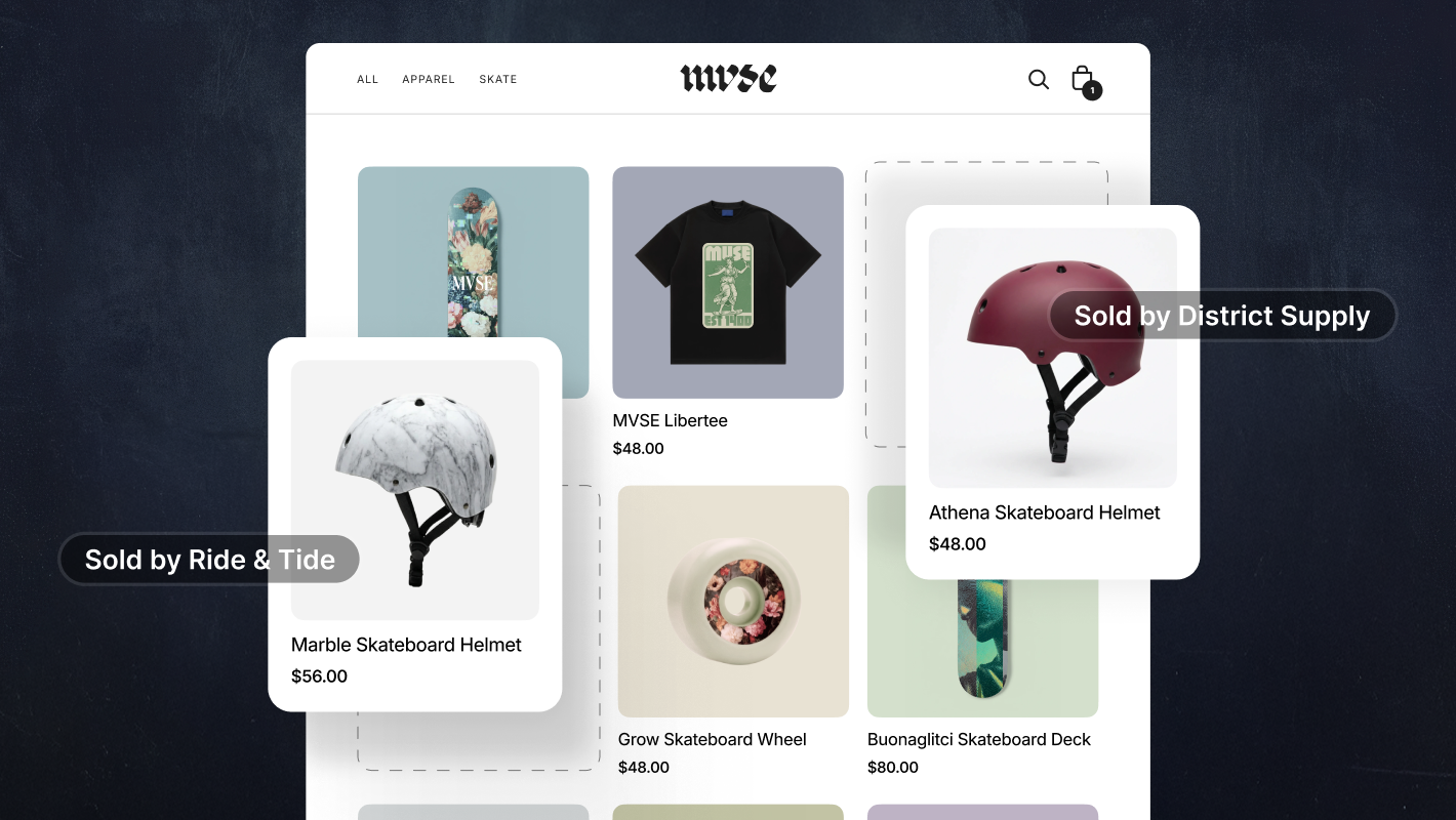 Shopify Winter '26 Edition Shopify Product Network UI