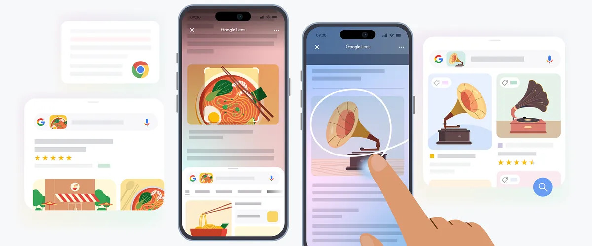 Google Lens brings screen search to iPhones in Chrome and Google app