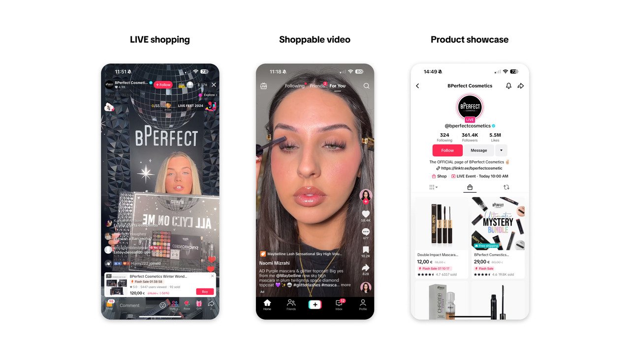 TikTok Shop launches in Spain with live shopping and in-app purchases