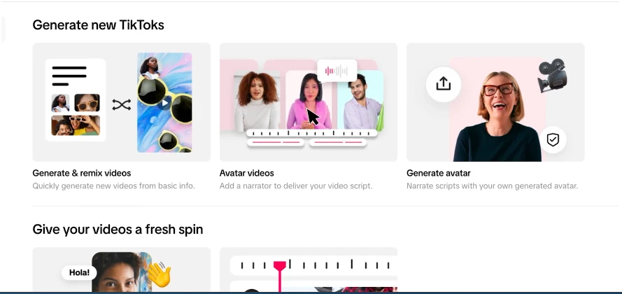TikTok launches 'Symphony Creative Studio' to generate videos from product information