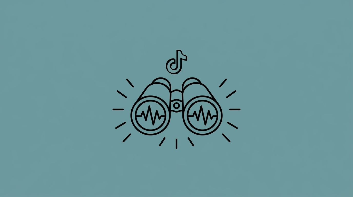 TikTok website open in browser tab showing pink-blue logo, "Make Your Day" slogan, and blue header on teal background.