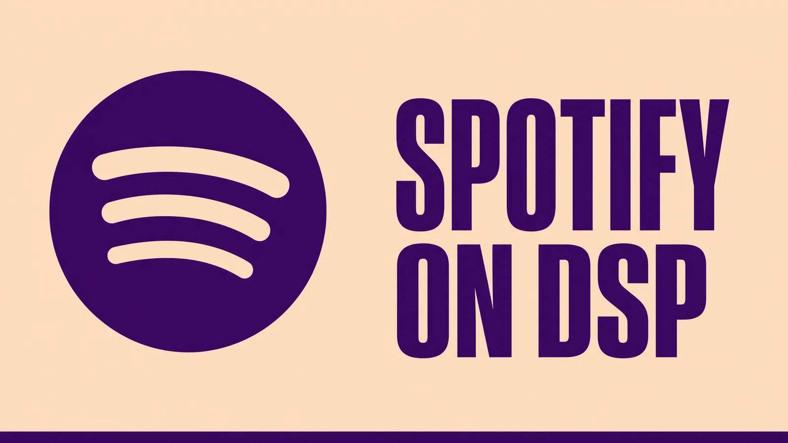 a minimalist line illustration of the podcast microphone with the Spotify logomark.