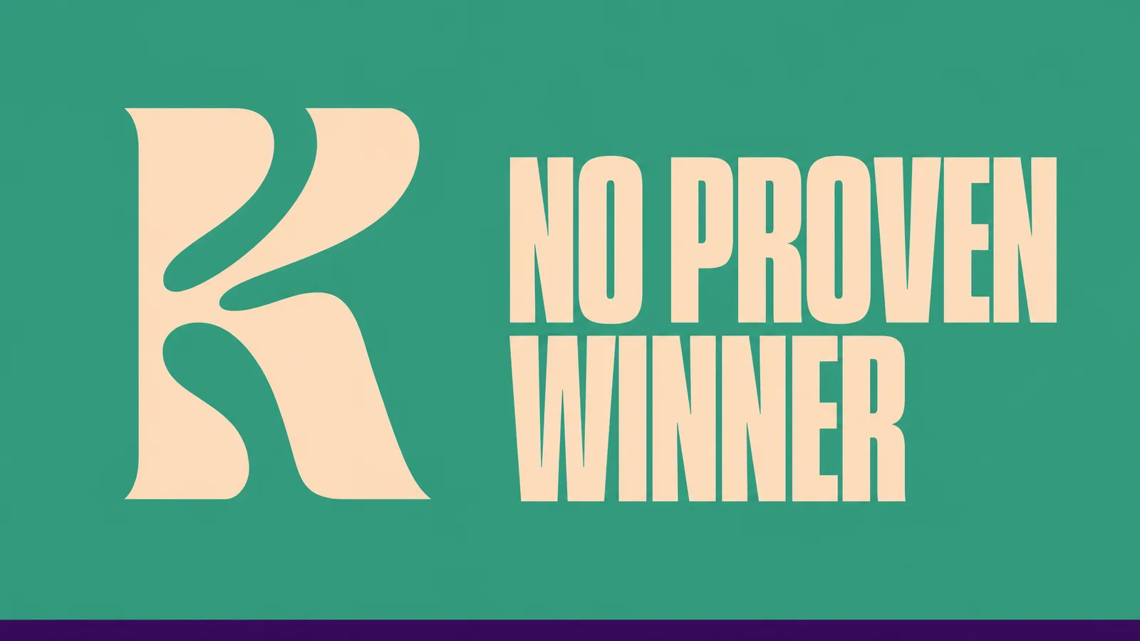 a wall of Meta ad thumbnails from many UK brands with one glowing to signal a proven winner