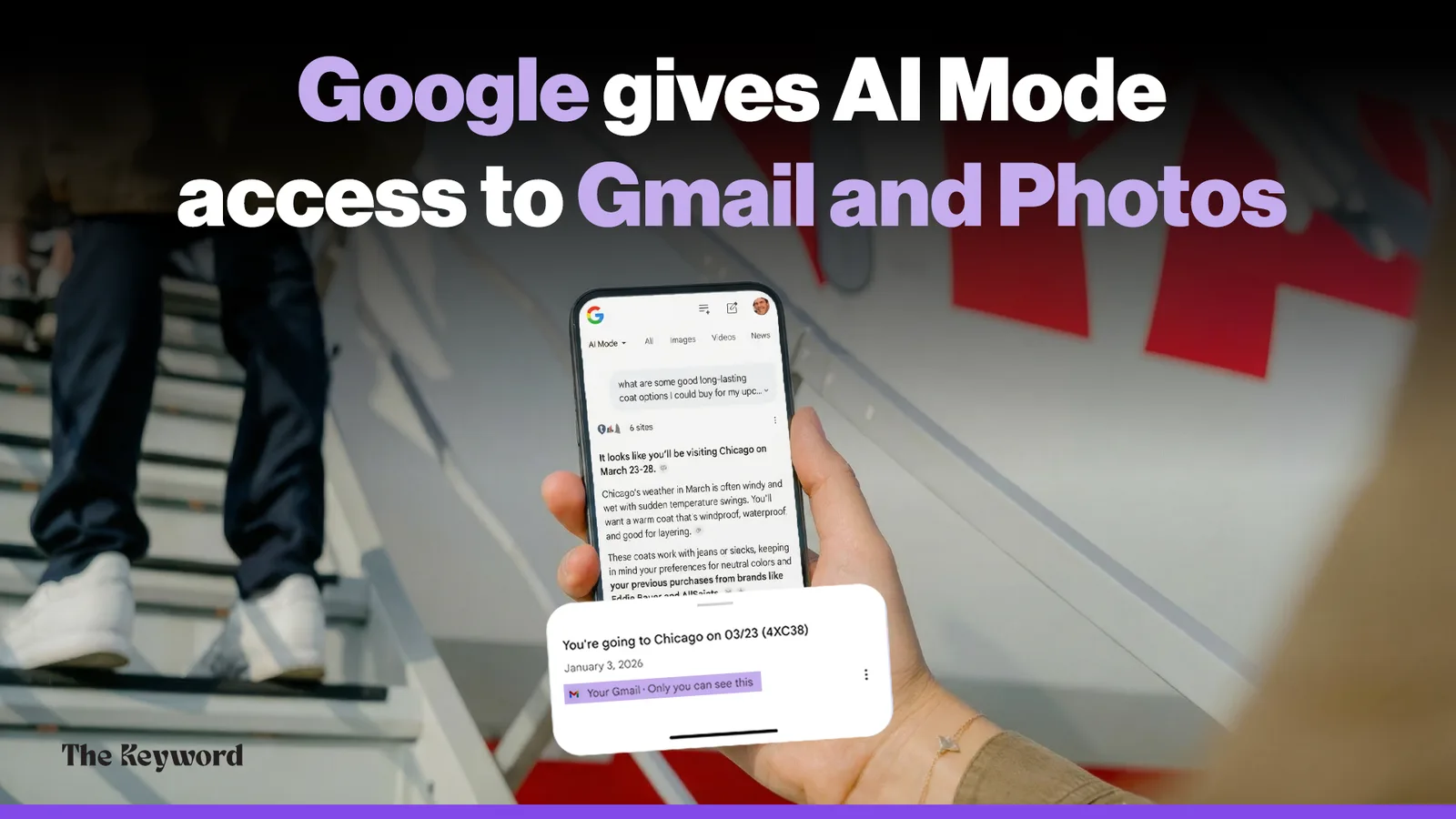 Google brings Personal Intelligence to AI Mode
