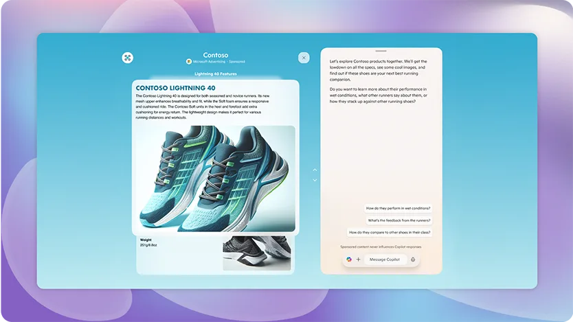 Microsoft tests AI brand agents for websites