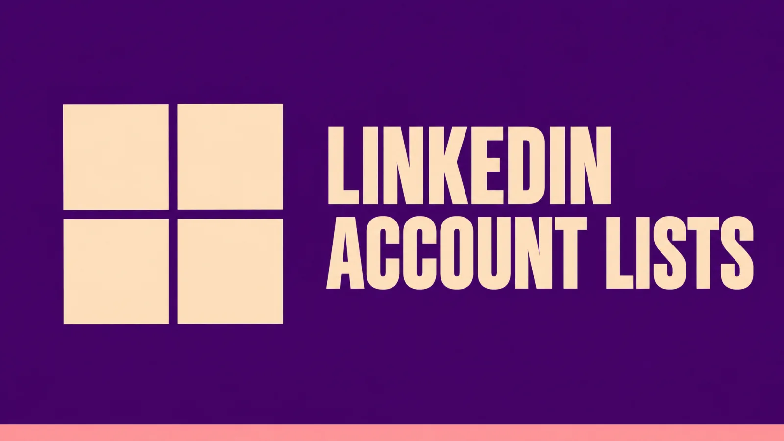 Microsoft Adds LinkedIn Account Lists to Audience Planner