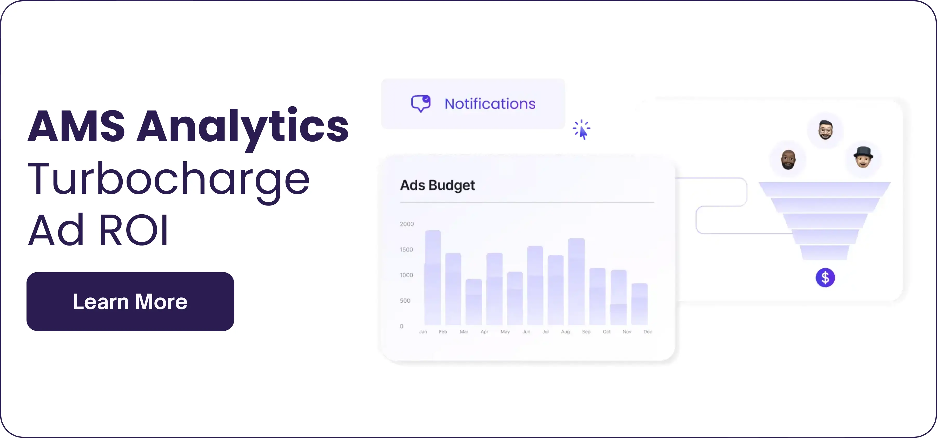 Saras iQ AMS Analytics feature