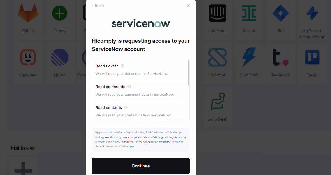 servicenow-integration
