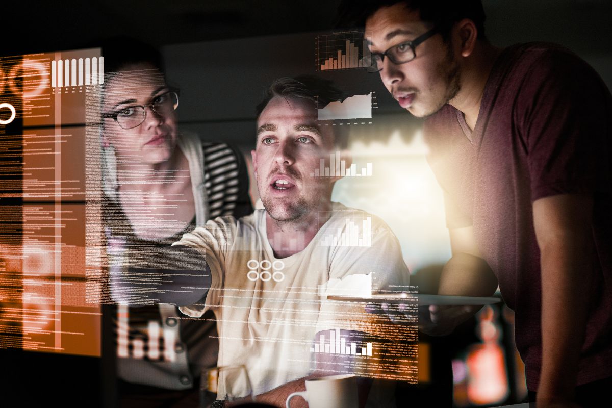 Symbolbild zu Herausforderungen im Umgang mit Daten – Datenflut, Qualität und Datenschutz im DataHive Blog