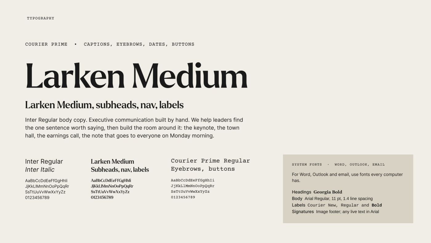 Typography
