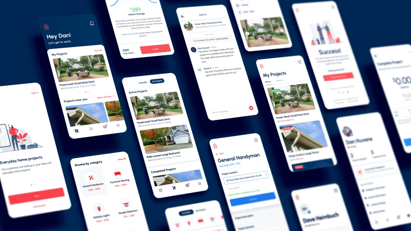 Web and app design