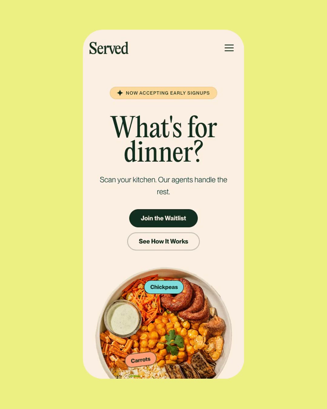 Mobile website