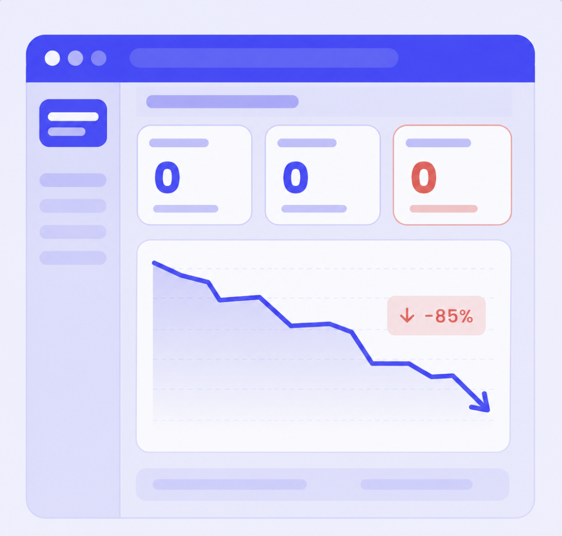 Keine Anfragen Illustration