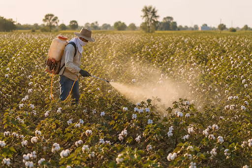 Conventional cotton is one of the most pesticide-intensive crops on the planet